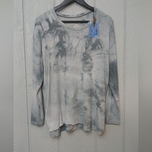 American Eagle Outfitters Gray Tie-dye Soft And Sexy Top Size Medium NWT